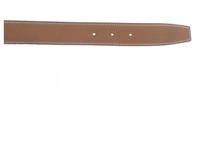 Hermès Hermes H 32mm Wendelgürtel Braun Schwarz - Ansicht 4
