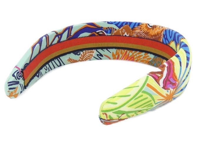 Hermès Hermes WILD SINGAPORE Gina 231016G Headband Multicolore - vista 2