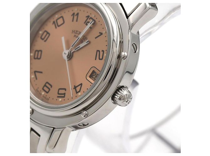 Hermès Relógio de pulso Hermes Clipper CL4.210 Stainless Steel Quartz - vista 4