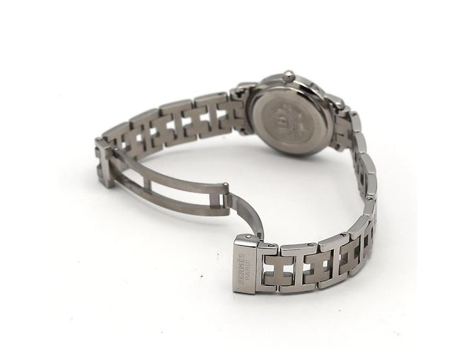 Hermès Relógio de pulso Hermes Clipper CL4.210 Stainless Steel Quartz - vista 7