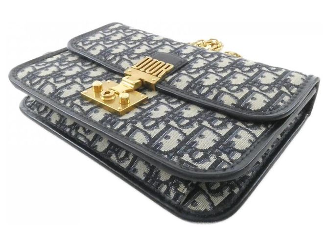 Borsa a tracolla Christian Dior Addict M5818CTZQ Blu - vista 3