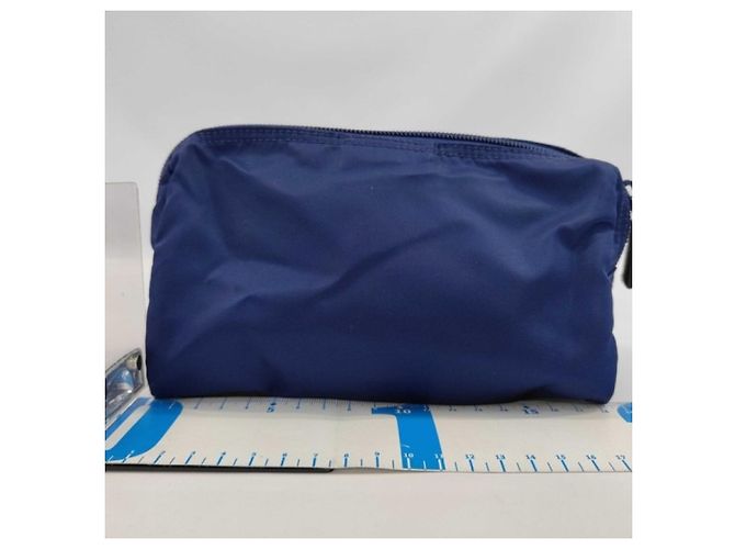Prada Triangle Pouch 1NA350 Blau - Ansicht 2