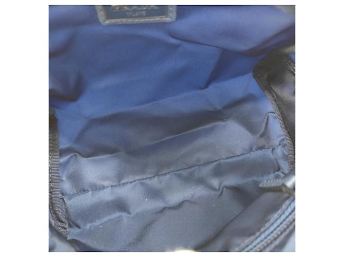 Prada Triangle Pouch 1NA350 Blau - Ansicht 6