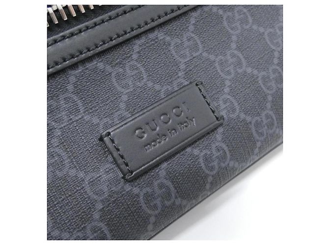 Borsello da vita Gucci 474293 K9RRN Marrone Nero - vista 4