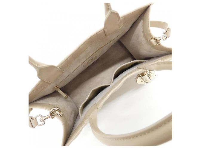 Borsa a mano Christian Dior Book Tote Medium Beige - vista 6