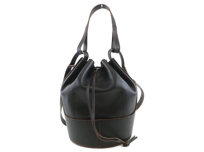 Loewe Balloon Medium Schultertasche Schwarz - Ansicht 2