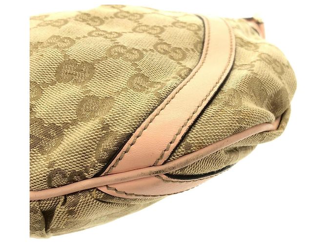 Borsa a tracolla Gucci 203257 FFPAG Marrone Rosa - vista 3