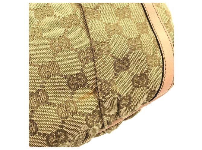 Borsa a tracolla Gucci 203257 FFPAG Marrone Rosa - vista 4