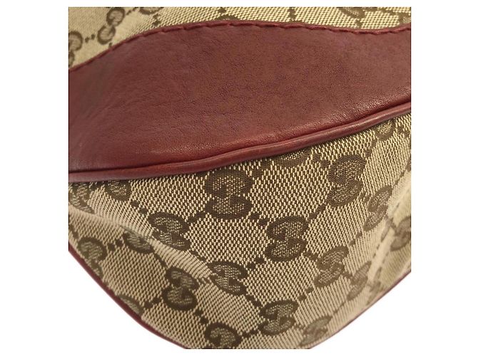 Borsa a tracolla Gucci 203503 Rosso Beige - vista 2