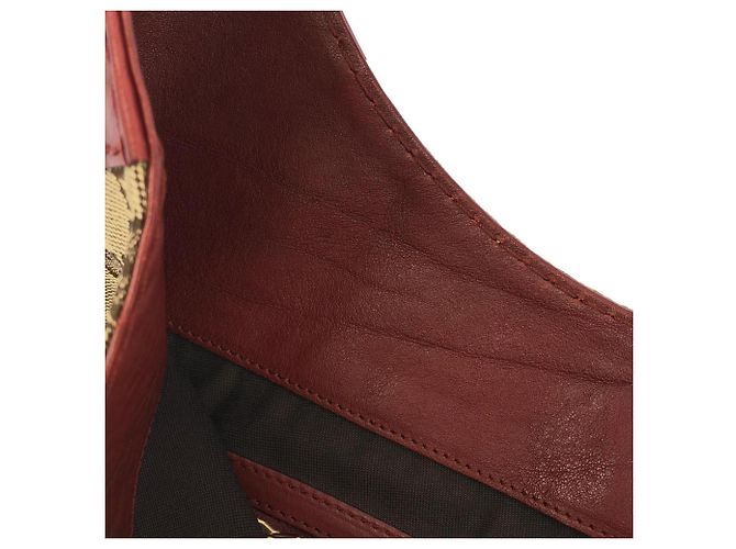 Borsa a tracolla Gucci 203503 Rosso Beige - vista 9