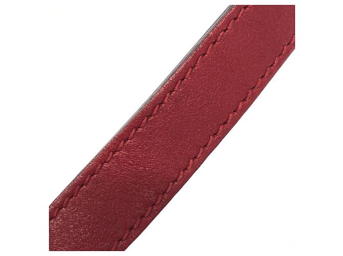 Borsa Gucci 285586 Rossa in tela GG e pelle Rosso - vista 7