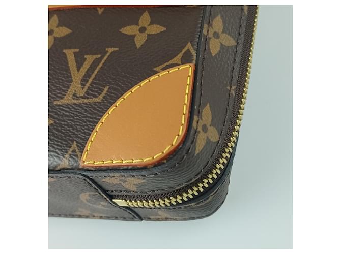Borsa Messenger Louis Vuitton Monogram Marrone - vista 4