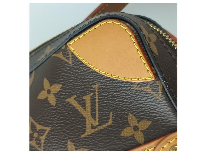 Borsa Messenger Louis Vuitton Monogram Marrone - vista 5