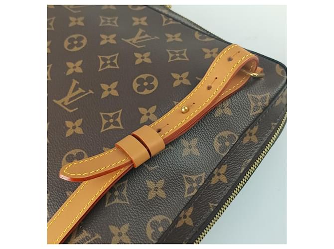 Borsa Messenger Louis Vuitton Monogram Marrone - vista 6