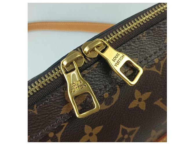 Borsa Messenger Louis Vuitton Monogram Marrone - vista 7