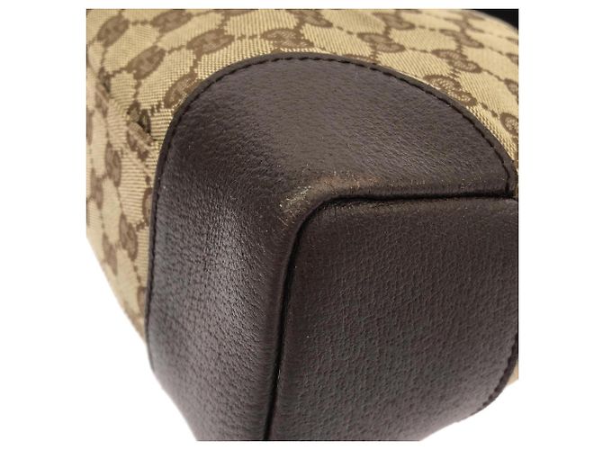 Borsa a tracolla Gucci 110054 Beige Marrone scuro - vista 3