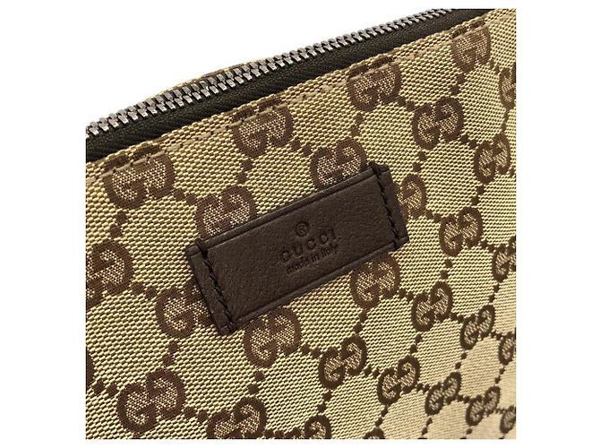 Borsa a tracolla Gucci 110054 Beige Marrone scuro - vista 5