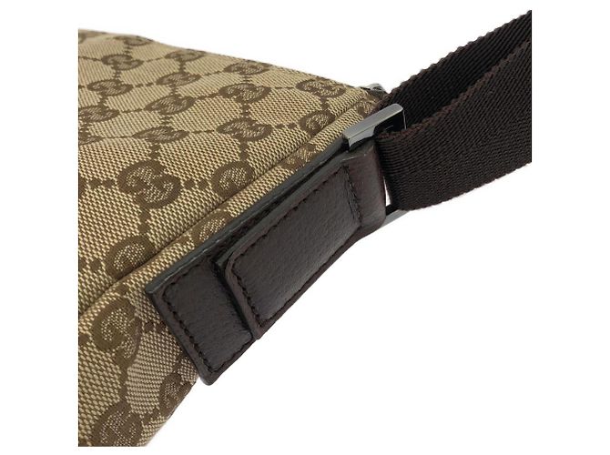 Borsa a tracolla Gucci 110054 Beige Marrone scuro - vista 6