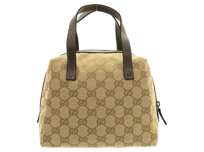 Borsa Gucci 124542 in tela GG marrone - vista 2