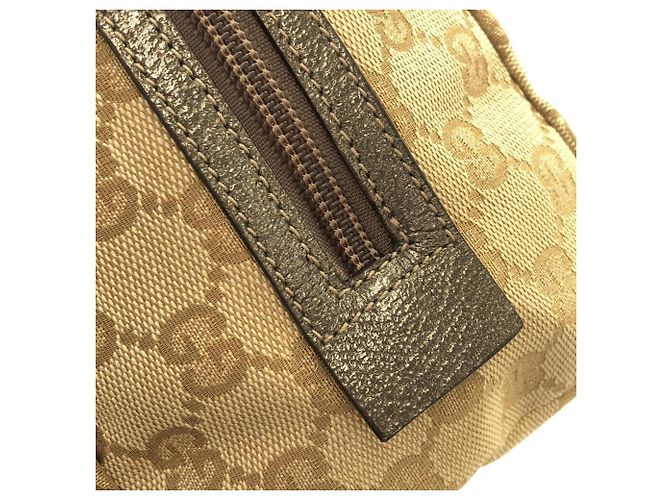 Borsa Gucci 124542 in tela GG marrone - vista 4