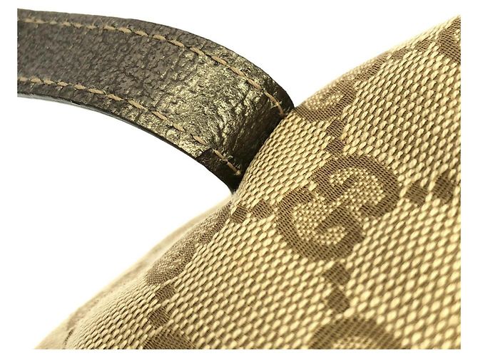 Borsa Gucci 124542 in tela GG marrone - vista 5