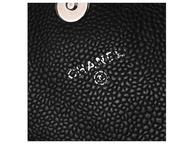 Chanel Half Moon Wallet on Chain Caviar Portemonnaie Schwarz - Ansicht 4