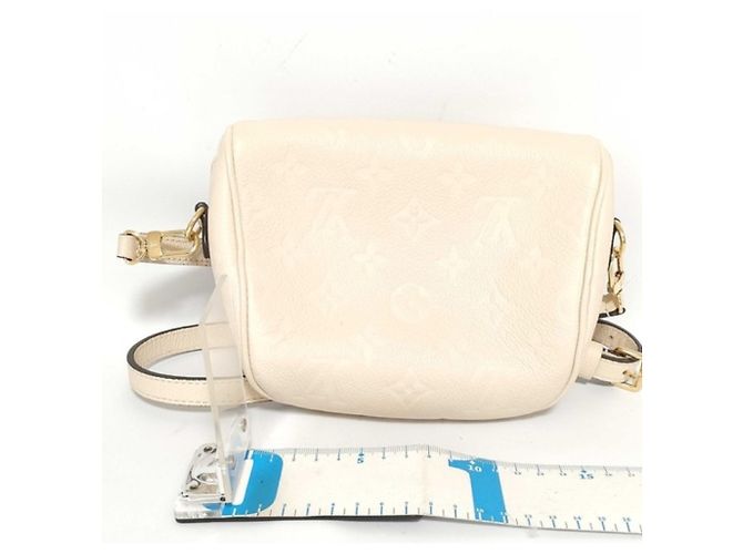 Borsa a tracolla Louis Vuitton Monogram Empreinte Beige - vista 2