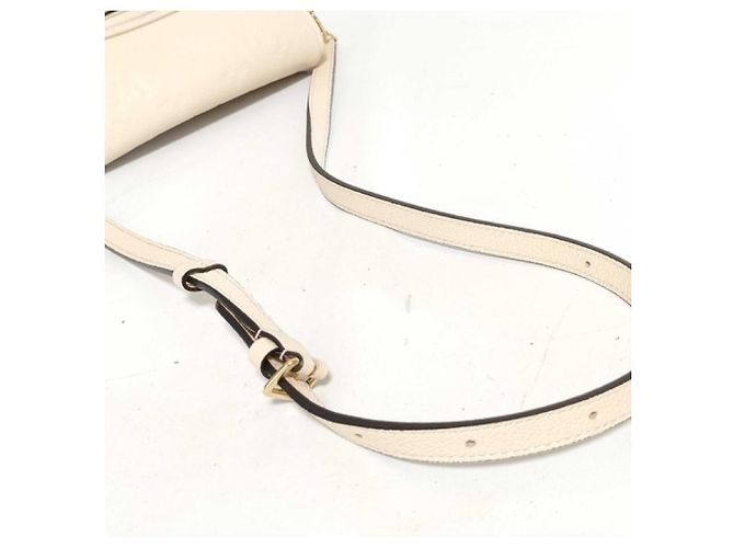 Borsa a tracolla Louis Vuitton Monogram Empreinte Beige - vista 3
