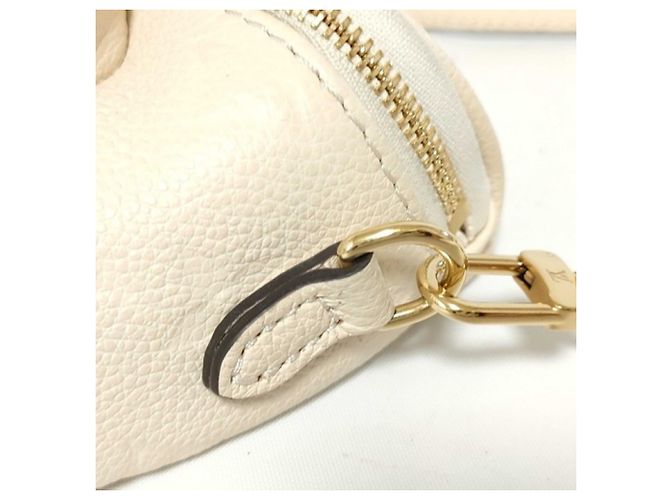 Borsa a tracolla Louis Vuitton Monogram Empreinte Beige - vista 5