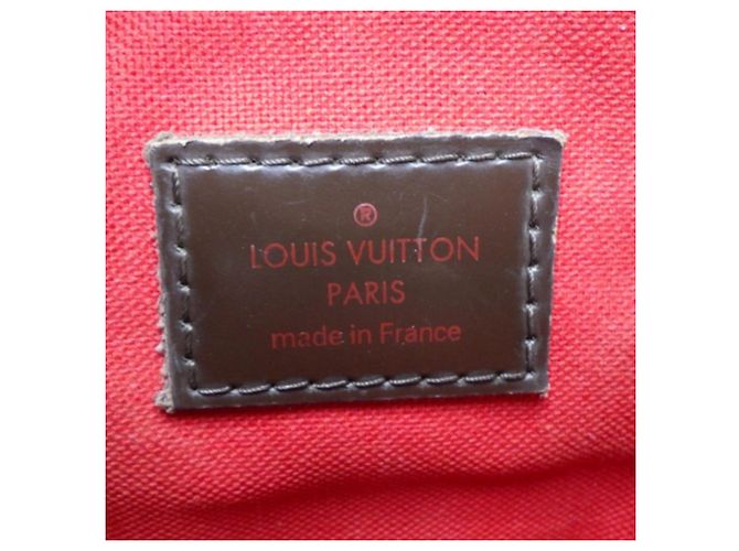 Borsa Louis Vuitton Verona PM Marrone Damier ebene - vista 10