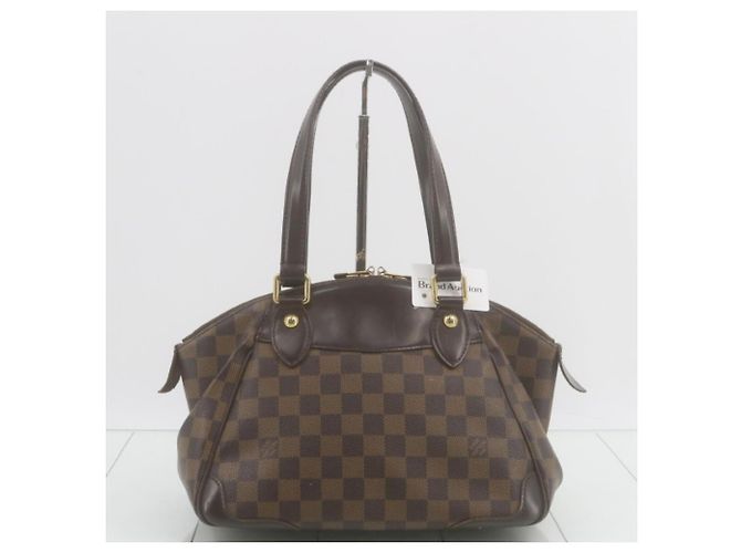Borsa Louis Vuitton Verona PM Marrone Damier ebene - vista 2