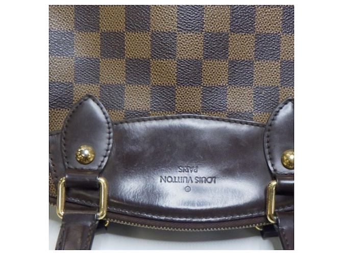 Borsa Louis Vuitton Verona PM Marrone Damier ebene - vista 5