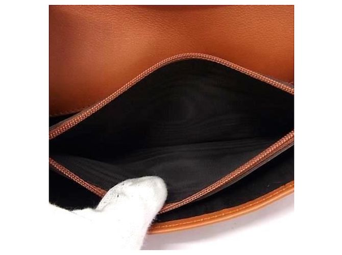 Cartera larga GUCCI Shima 146229 Castaño Naranja - vista 5