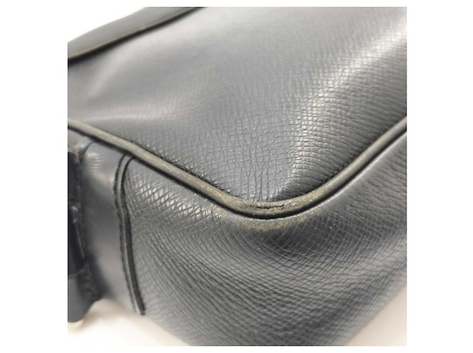 Borsa a mano da uomo Louis Vuitton Taiga Nero Grigio - vista 5