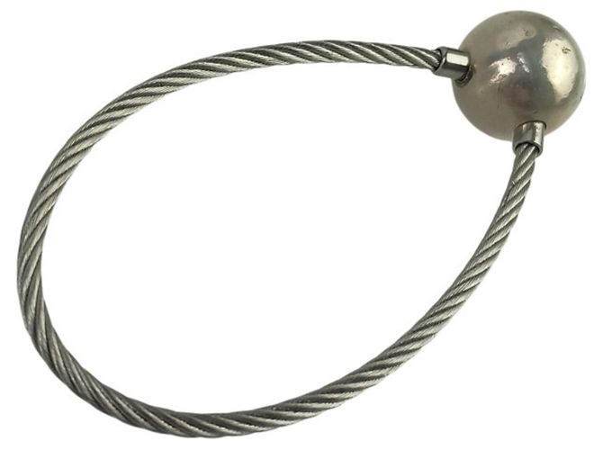 Tiffany & Co. Portachiavi Paloma Picasso Hammered Twist Argento - vista 3