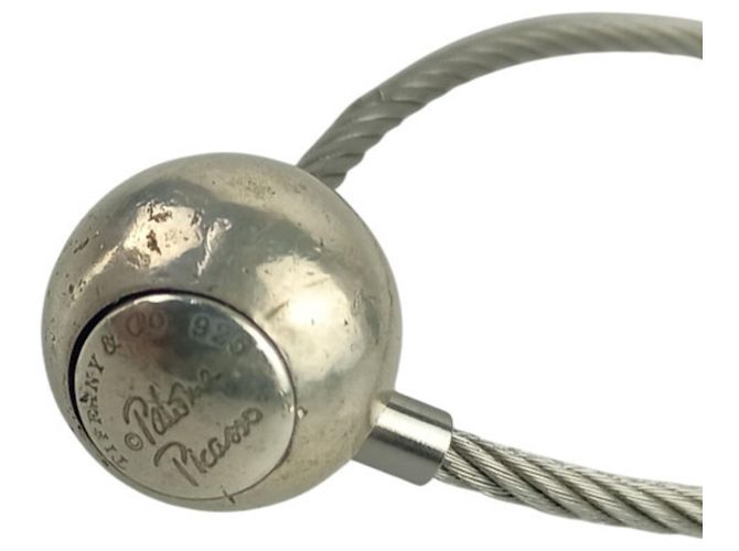 Tiffany & Co. Portachiavi Paloma Picasso Hammered Twist Argento - vista 5