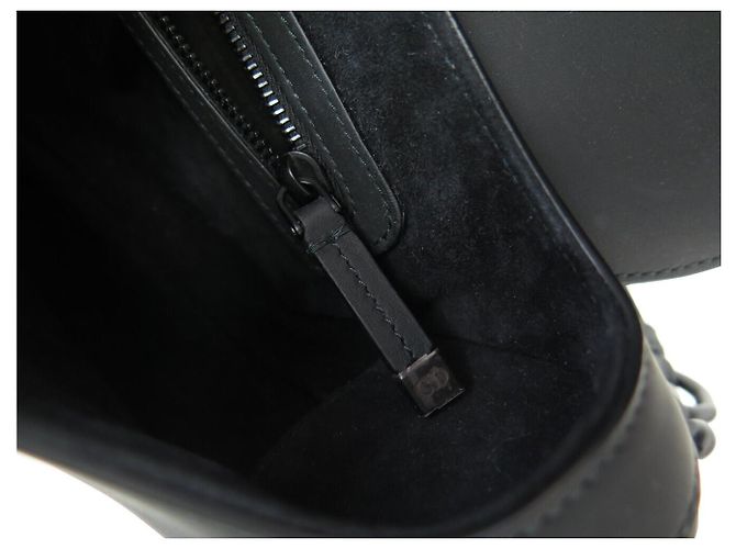 Christian Dior NUOVA BORSA A MANO DIOR SADDLE SO BLACK MEDIUM PELLE NERA TRACOLLA Nero - vista 10