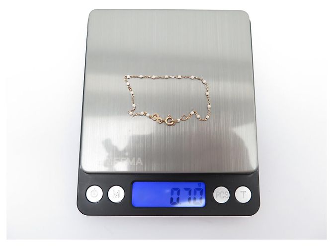 Autre Marque NUOVO COLLANA + BRACCIALE GIGI CLOZEAU CLASSIQUE PERLE BIANCHE ORO ROSA 18K D'oro - vista 11
