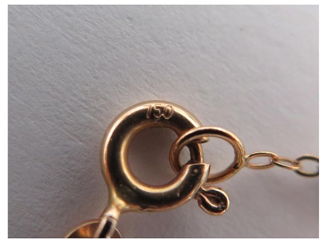 Autre Marque NUOVO COLLANA + BRACCIALE GIGI CLOZEAU CLASSIQUE PERLE BIANCHE ORO ROSA 18K D'oro - vista 5