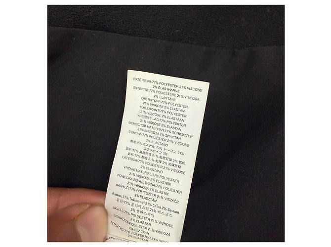 Michael Kors Studded Open Blazer in Black Polyester - view 6