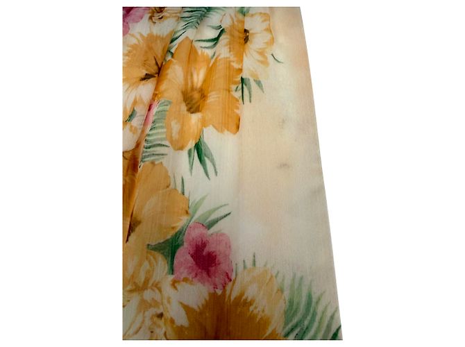 Abito maxi floreale con cutout Maje in poliestere multicolore - vista 2