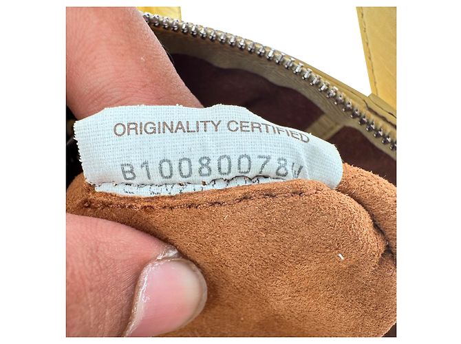 Sac Camera Arco Moyen Bottega Veneta en cuir de veau jaune - vue 18
