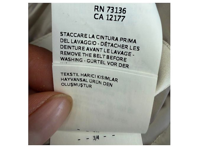 Abrigo de plumón reversible Noveast S Max Mara en poliamida khaki Verde Caqui - vista 12