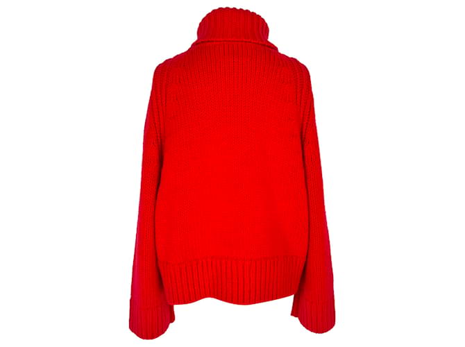 Goldbergh Beauty Star Strickpullover aus roter Wolle - Ansicht 3