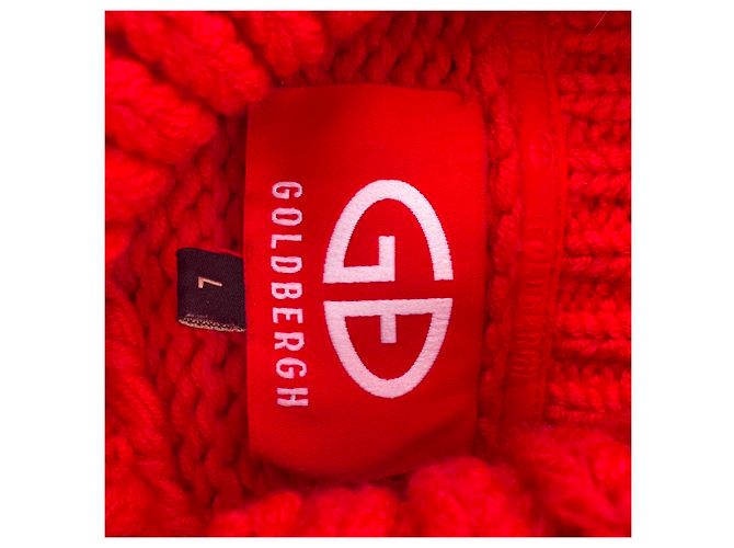 Goldbergh Beauty Star Strickpullover aus roter Wolle - Ansicht 4