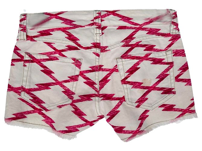 Pantaloncini mini stampati Isabel Marant Etoile in cotone multicolore - vista 2