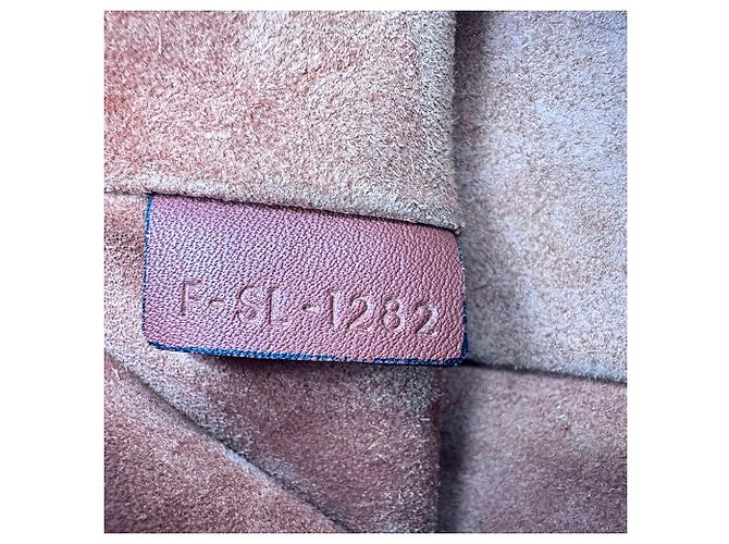 Céline Borsa a spalla Celine Romy Medium in pelle marrone Rosso - vista 18