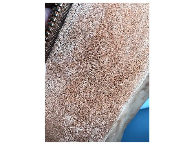 Céline Borsa a spalla Celine Romy Medium in pelle marrone Rosso - vista 19