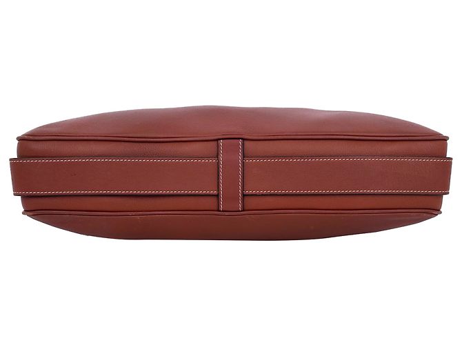 Céline Borsa a spalla Celine Romy Medium in pelle marrone Rosso - vista 8