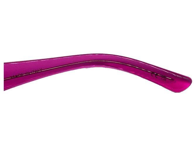 Occhiali da sole rotondi Balenciaga BB0267S in acetato rosa - vista 7
